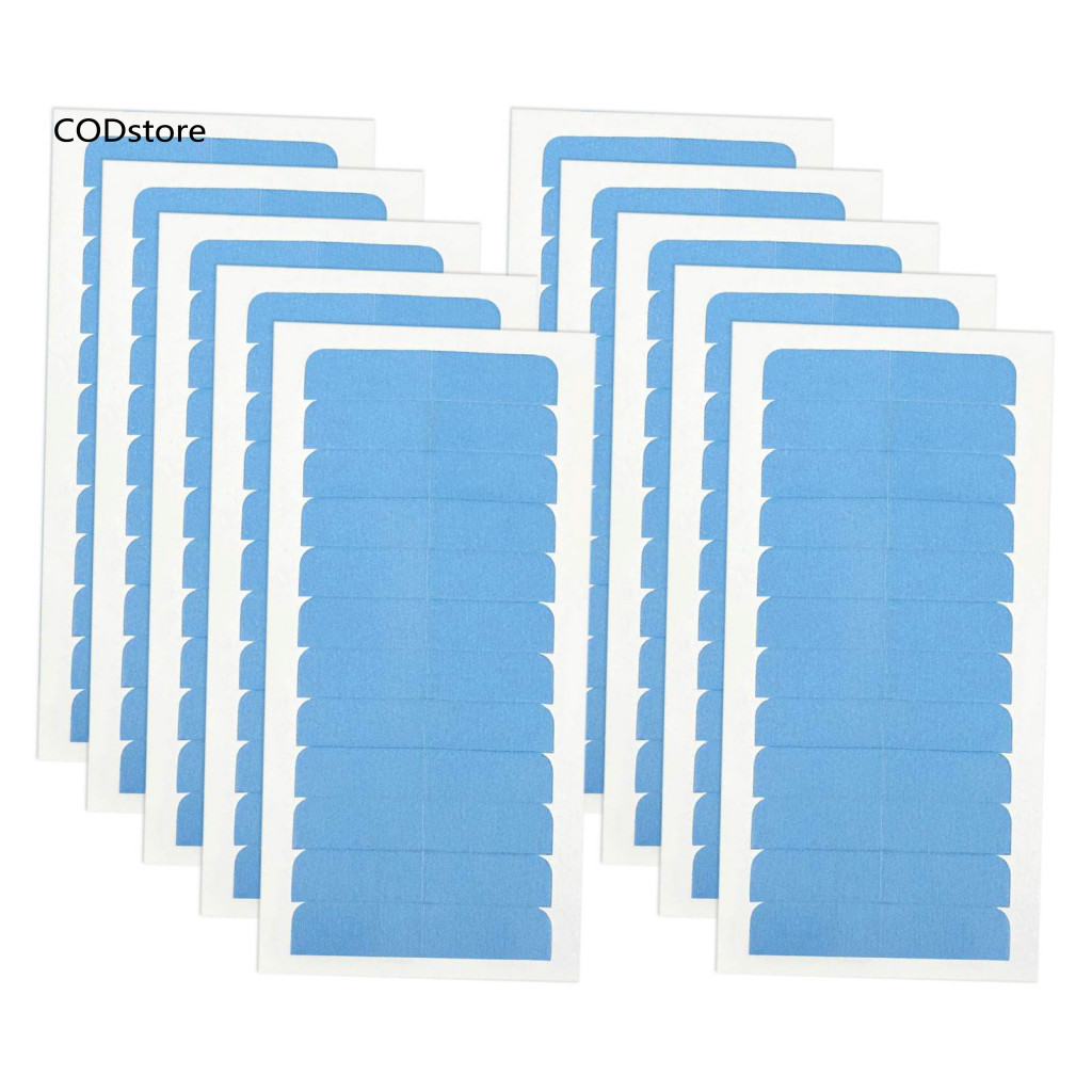 Kdc Loại C Tóc Giả Băng 10 Tờ Chống Thấm Nước Tóc Giả Băng Dính Cho Ren Mặt Trước Tóc Giả Dải Hình Chữ C Chống Mồ Hôi Cho Nam Và Nữ Bộ Phụ Kiện Nối Dài Tóc