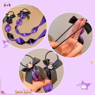 Tóc Giả Gắn Charm Kuromi, Tóc Tết, Tóc Hồ Lô Cho Bé Cosplay Halloween (Giá 1 Cặp) HaminStore