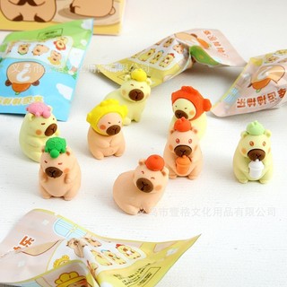 Tẩy Mù Capybara -  Tẩy Bút Chì, Tẩy Gôm Mềm, Gôm Tẩy Học Sinh, Tẩy Bút Chì