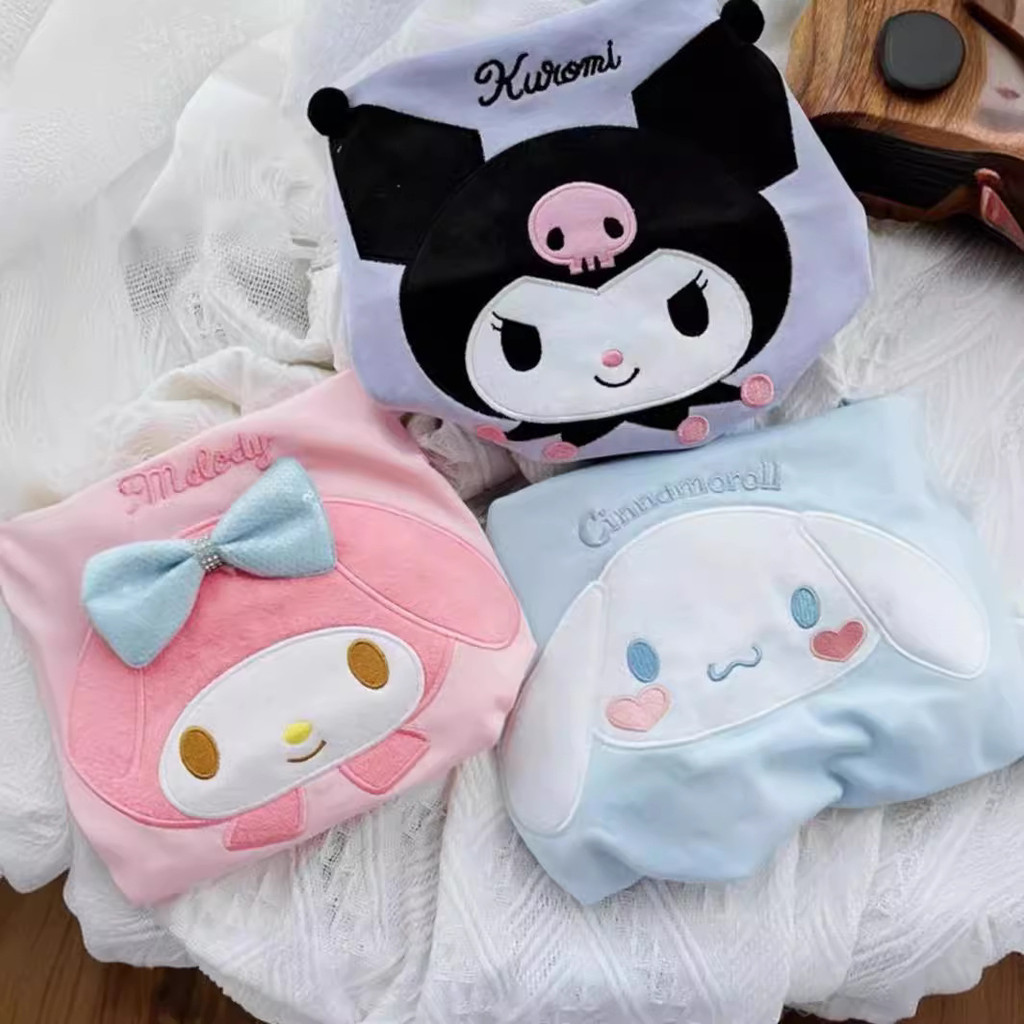 2024 Kawaii Áo Thun Kuromi Cinnamoroll Cô Gái My Melody Trẻ Em Tay Ngắn Anime Hoạt Hình Mùa Hè Trẻ Em Quần Áo Hàng Đầu