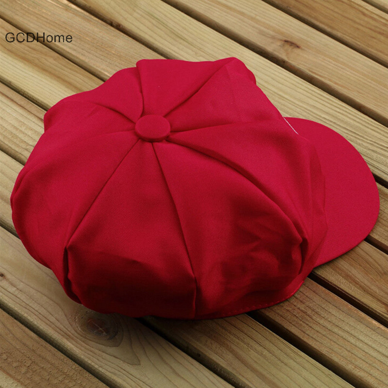Gcdhome 1 Chiếc Mũ Bros Luigi Mũ Cosplay Thể Thao Mặc Đỏ Xanh HOT