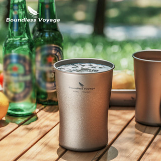Boundless Voyage Bia Titan Cola Cup 240ml 380ml 600ml Cắm Trại Siêu Nhẹ Có Thể Xếp Chồng Trà Cà Phê Đá Cốc Nước Lạnh