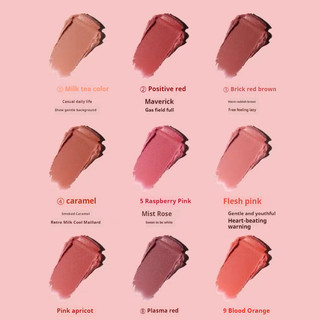 Bảng Son Môi CARMELA 9 Màu ❈ ❈ 🍎 9 🍒 ✸ ❈ ❈ Matte Lâu Dài color Studio Stage Son Môi Nhiều Màu Trang Điểm Nghệ Sĩ Trang Điểm Môi Đặc Biệt
