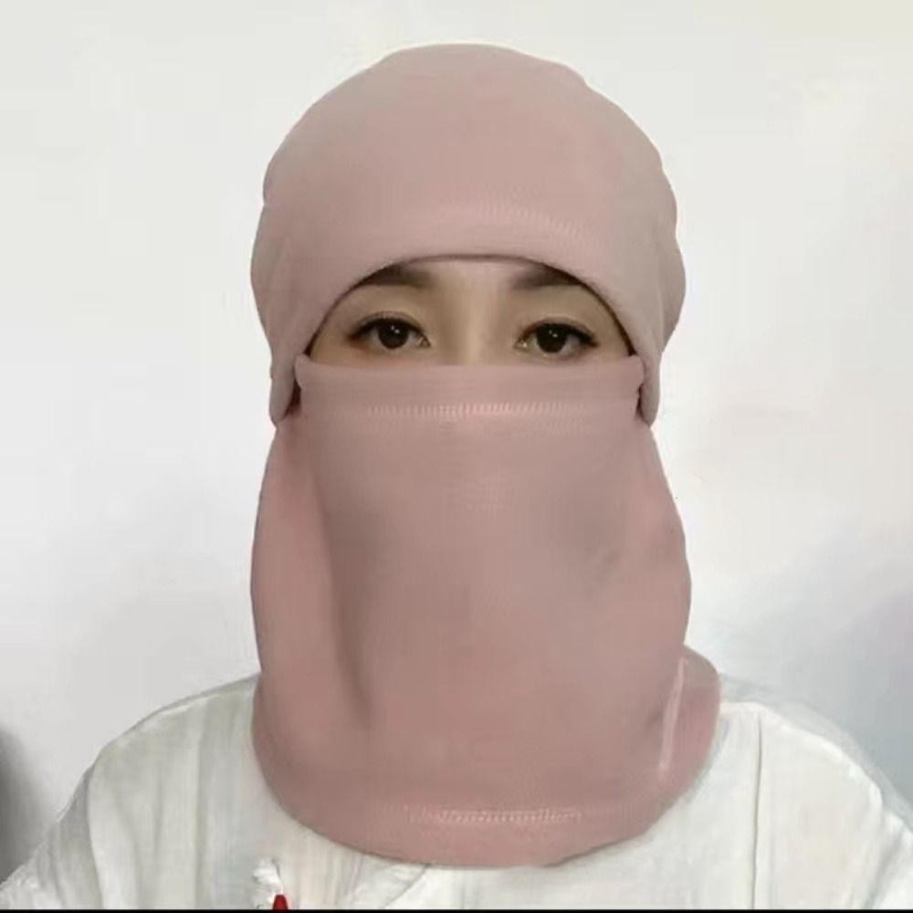 Seyawson Full Face Neck, Ấm áp Balaclava Polar Fleece Mũ đội đầu đi xe đạp, Phụ kiện mùa đông di động Đi xe chống gió Thể thao ngoài trời