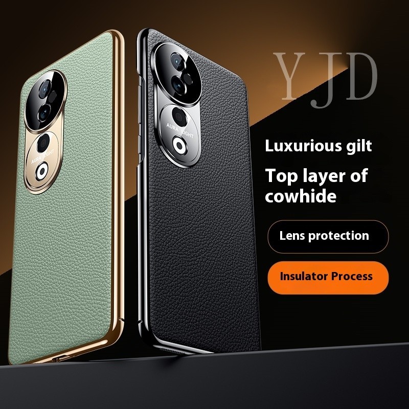 Ốp Lưng Cho Vivo V40 Pro Da Sang Trọng Electroceramic PC Vỏ Điện Thoại Chống Sốc