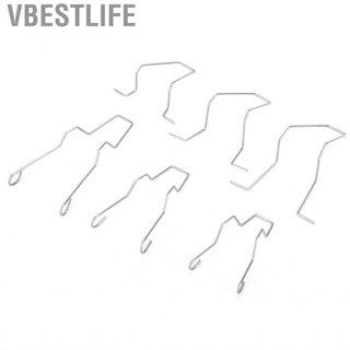VBESTLIFE 6 Chiếc Kẹp Lò Xo Kim Loại Giữ Bóng Đèn Pha Cho H1 H3 H4 H7, Bộ Khóa Đèn Ô Tô 5ZHSFULLKIT
