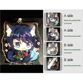 Anastasia Anime Móc Khóa Nữ Móc Chìa Khóa Cho Nam Móc Khóa Acrylic Xe Móc Khóa Đảng Mặt Dây Chuyền Nhật Bản Cos