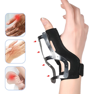 Nẹp ngón tay cái có thể đảo ngược cổ tay & ngón tay cái Nẹp cho ngón tay kích hoạt, viêm gân, viêm khớp, viêm gân Phù hợp với tay trái & phải