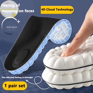 Hdmnatalie Độ đàn hồi cao Đế thể thao cao su Miếng đệm giày mềm Hỗ trợ vòm Đế chỉnh hình Khử mùi thoáng khí Đệm hấp thụ sốc VN