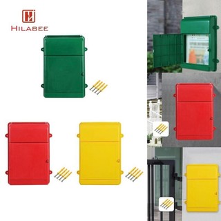 Hộp thư treo tường đa năng 13,5x10x2,7 inch cho trung tâm khách hàng, cài đặt đơn giản