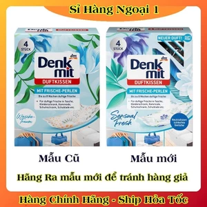 Viên túi thơm tủ quần áo DENKMIT-Nội Địa Đức: Chống ẩm mốc, nấm mốc và mùi hôi quần áo, chống gián