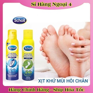 Xịt khử mùi hôi chân và giày Scholl – Nội địa Đức Đủ Bill