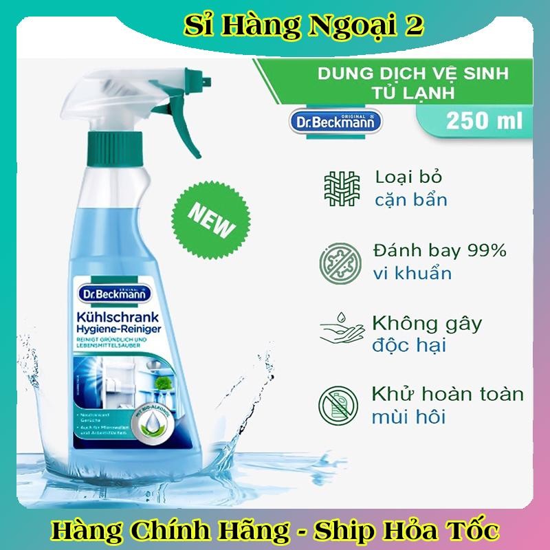 Chai xịt vệ sinh tủ lạnh Dr Beckmann vệ sinh khử mùi tủ lạnh, tủ đông