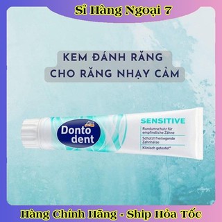 [Date mới nhất] Kem đánh răng Dontodent 125ml-Hàng nội địa đức