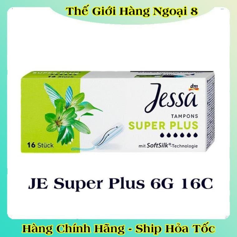 Băng vệ sinh Tampon Jessa hộp đủ size - Hàng Nội Địa Đức