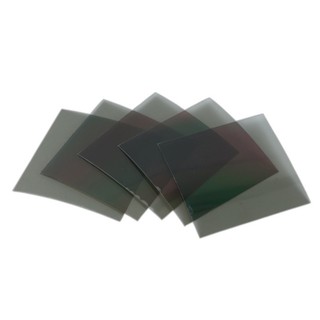 Charmantcc1 10x10cm 0 90° Tấm phim phân cực tuyến tính 380-700nm Bộ lọc phân cực truyền ánh sáng không dính