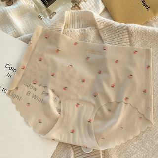 Đồ lót liền mạch bằng lụa băng dành cho nữ dâu tây cô gái gợi cảm đào hông khô nhanh quần lót nữ quấn hông