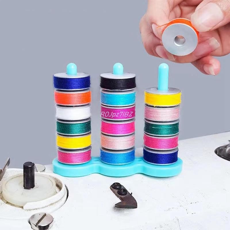Giá đỡ cuộn từ tính, Dụng cụ sắp xếp ren và cuộn cho máy may Hộp đựng cuộn hấp phụ từ tính