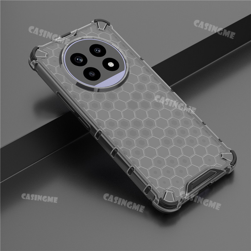 Realme 13 Pro 5G 13Pro + 2024 Vỏ tổ ong trong suốt chống sốc cho Realme 13Pro Realme13 13Pro + 13 Pro + 13 + 5G 4G Vỏ điện thoại tản nhiệt Acrylic trong suốt