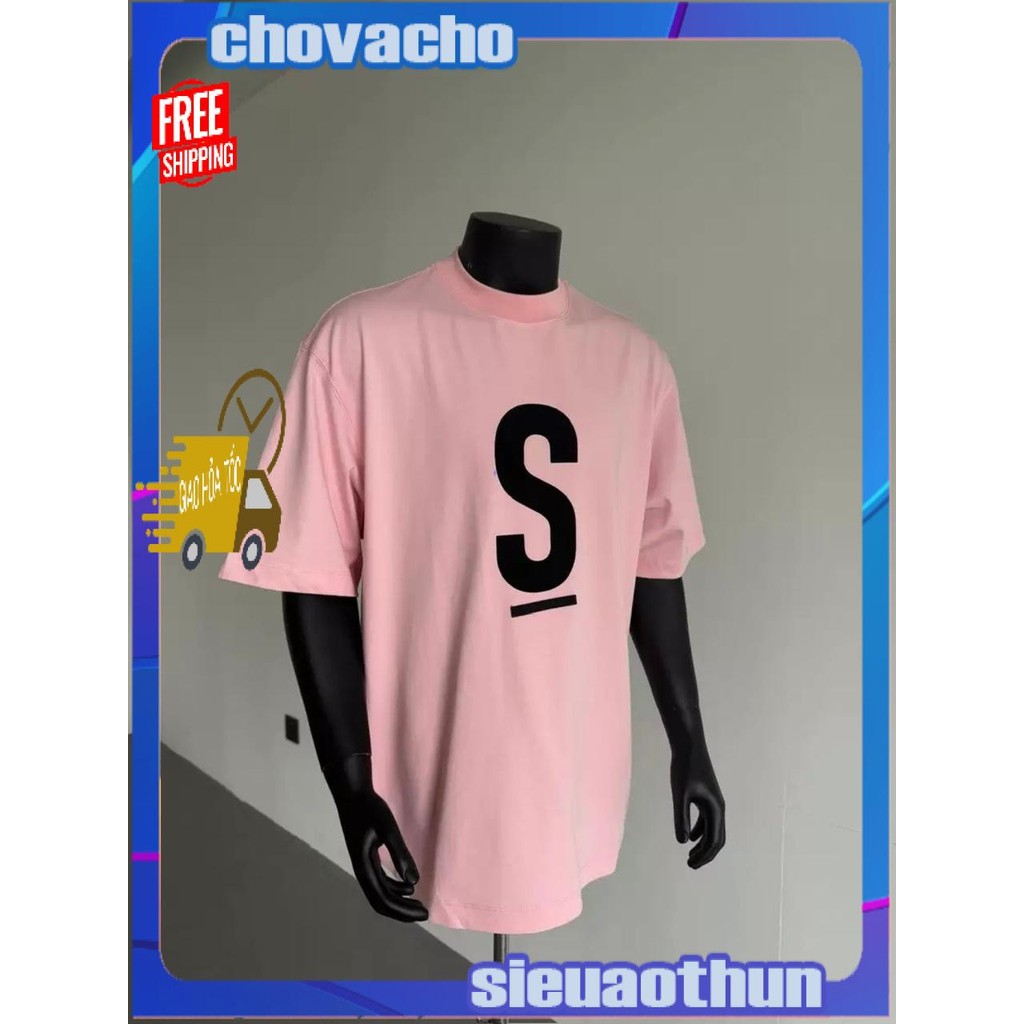 Áo thun Stee Cổ tròn S Localbrand ICVCVNI Unisex Menwear Cotton