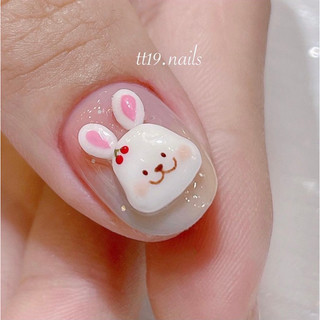 [phụ kiện Linna Nail] Hũ Gel Khô 5D Nặn Hoa Nổi, Charm Thú