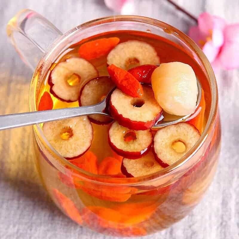 Táo đỏ thái lát 100g