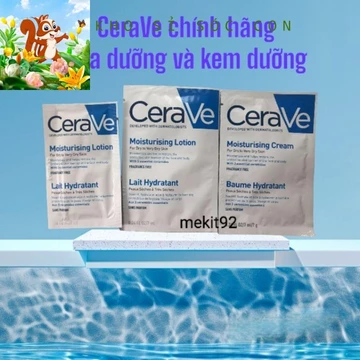 (COMBO 5) Kem Dưỡng Ẩm CERAVE Cerave Moisturizing Cream Cho Da Khô - Sữa dưỡng ẩm CeraVe developed with dematologists