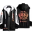 YB1 Genshin Impact - Áo Khoác Cardigan Len Có Dây Kéo Unisex Cho Cosplay