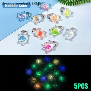[dreamdreaming] 5 Chiếc Rùa Dạ Quang Dễ Thương Trang Trí Nhà Cửa Thủ Công Các Bức Tượng Nhỏ Để Bàn Đồ Trang Trí Nhỏ Phụ Kiện Quà Tặng [zkm]