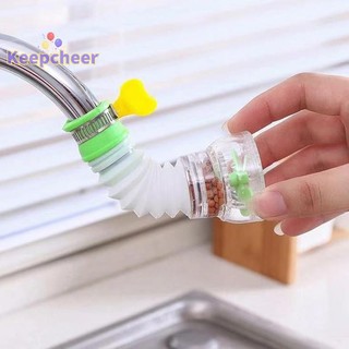 [Keepcheer] 360°Xoay Nối Dài Vòi Bếp Máy Hút Khí Ống Kính Thiên Văn er Lọc Khuếch Tán Vòi Tiết Kiệm Nước Vòi Tắm Đầu Nối [MỚI]