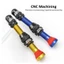 2 Van Schrader Xe Đạp, Van Lốp Không săm A / V 40 / 60mm, Van MTB Chân Không Hợp Kim Nhôm Lõi Đồng Bền