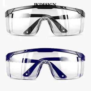 Jkdesign 1 kính bảo vệ chống bụi, chống gió, chống nước, có thể điều chỉnh, dùng làm việc, phòng thí nghiệm, đi xe đạp
