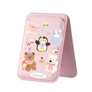 Chim Cánh Cụt Gấu Con Họa Tiết Ví Cho iPhone 16 15 14 13 12 11 Pro Max Plus Bao Da Thẻ Điện Thoại Cho Ốp Lưng Bỏ Túi Bao