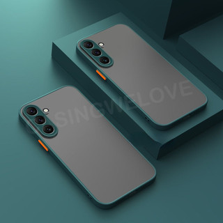 Ốp Lưng Cho Samsung Galaxy S24 S25 FE 5G S24FE S24 S25 FE S24 Plus Ultra S24 + A17 5G Ốp Điện Thoại Silicon Mờ Trong Suốt Chống Sốc