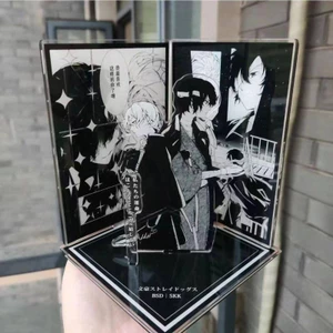 Bungo Stray Dogs Acrylic Để Bàn Trang Trí - Quà Tặng Hình Anime 10cm Cho Bạn Bè