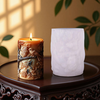 Khuôn Nhựa Động Vật Độc Đáo Có Thể Tái Sử Dụng Khuôn Nến Chim Chất Lượng Cao Mềm Mại Để Làm Nến Khuôn Nướng Bánh Quà Tặng