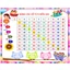 Decal Bảng số đếm từ 0 tới 100, giáo cụ dạy học, tô điểm Tiểu Học, Mầm Non 32*43cm