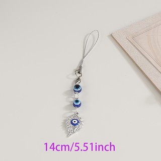 Dây buộc điện thoại di động cổ điển thời trang, Chất liệu Acrylic Dây buộc điện thoại di động Evil Eye