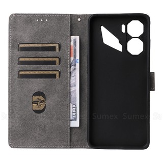 Bao Da Lật Cho ZTE Nubia Neo 3 GT Music 2 S 5G Giá Đỡ Khe Cắm Thẻ Từ Ví Vỏ Điện Thoại Chống Trộm RFID Chống Sốc Vỏ Lưỡi V70 V60 V50 Thiết Kế V41 A75