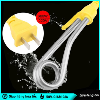 Thanh Đun Nước 220V 600W Tiêu Chuẩn Mỹ Bằng Thép Không Gỉ sục nước nóng sục điện