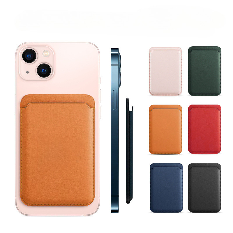Ví từ tính CEXIKA Hộp đựng thẻ da PU từ tính mỏng cho iPhone 12 – 16 Quà tặng ngày lễ