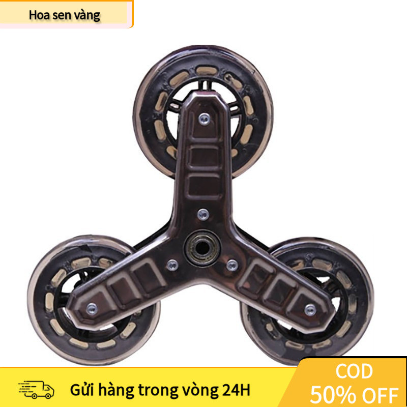 【24H】 Bánh Xe Leo Núi Cho Xe Đẩy Hàng – Con Lăn Trượt Thay Thế Bền Đẹp Dễ Dùng