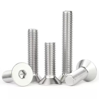 (((LXY) Vít Bulông đầu chỏm cầu , bulong  đầu bằng inox 316，Bu Lông Đầu Lục Giác Dẹp Siêu Mỏng Bằng，Ốc vít  đầu lục giác dẹp mỏng phẳng M2 / M2.5-M10 * L4-100mm (RM-VN-1)