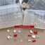 EBINLANDS Silicone Stencil, Khuôn Mẫu Tinh Tế Khuôn Làm Móng Tay Nghệ Thuật, Chất Liệu Silicon Tinh Tế Nơ Dễ Thương Trái Tim Váy Ren DIY Dụng Cụ Thiết Kế Làm Móng Tay