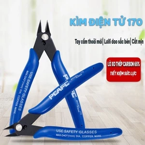 Kìm cắt dây điện vật nhỏ xiên vỏ nhựa chất lượng cao