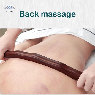 ELBBKG 1 Massage Guasha Cạo Gậy Dụng Cụ Lưng Vai Cổ Eo Chân Massage Dụng Cụ Gỗ Tự Nhiên Nhanh Gua Sha Mới