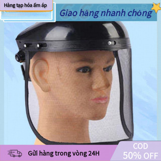【COD】Mũ Lưới Bảo Hộ Phát Cỏ, Cắt Cỏ – Chắn Mặt Bảo Vệ Toàn Diện An Toàn Khi Làm Việc