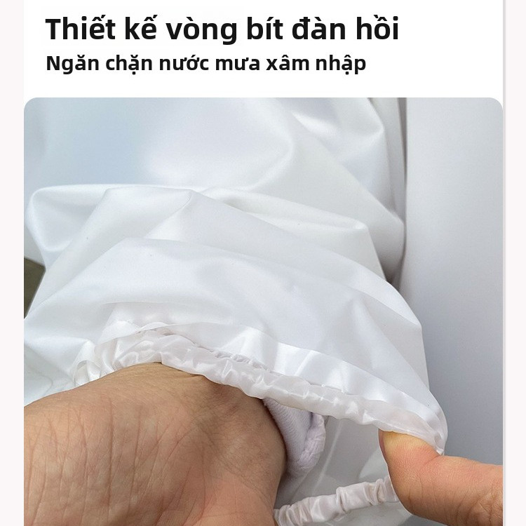 Áo mưa Đi xe máy Unisex Split Áo mưa Strip Áo mưa thoải mái và chống mài mòn thoáng khí - Bộ áo mưa vải Oxford, Bộ áo mưa xe máy