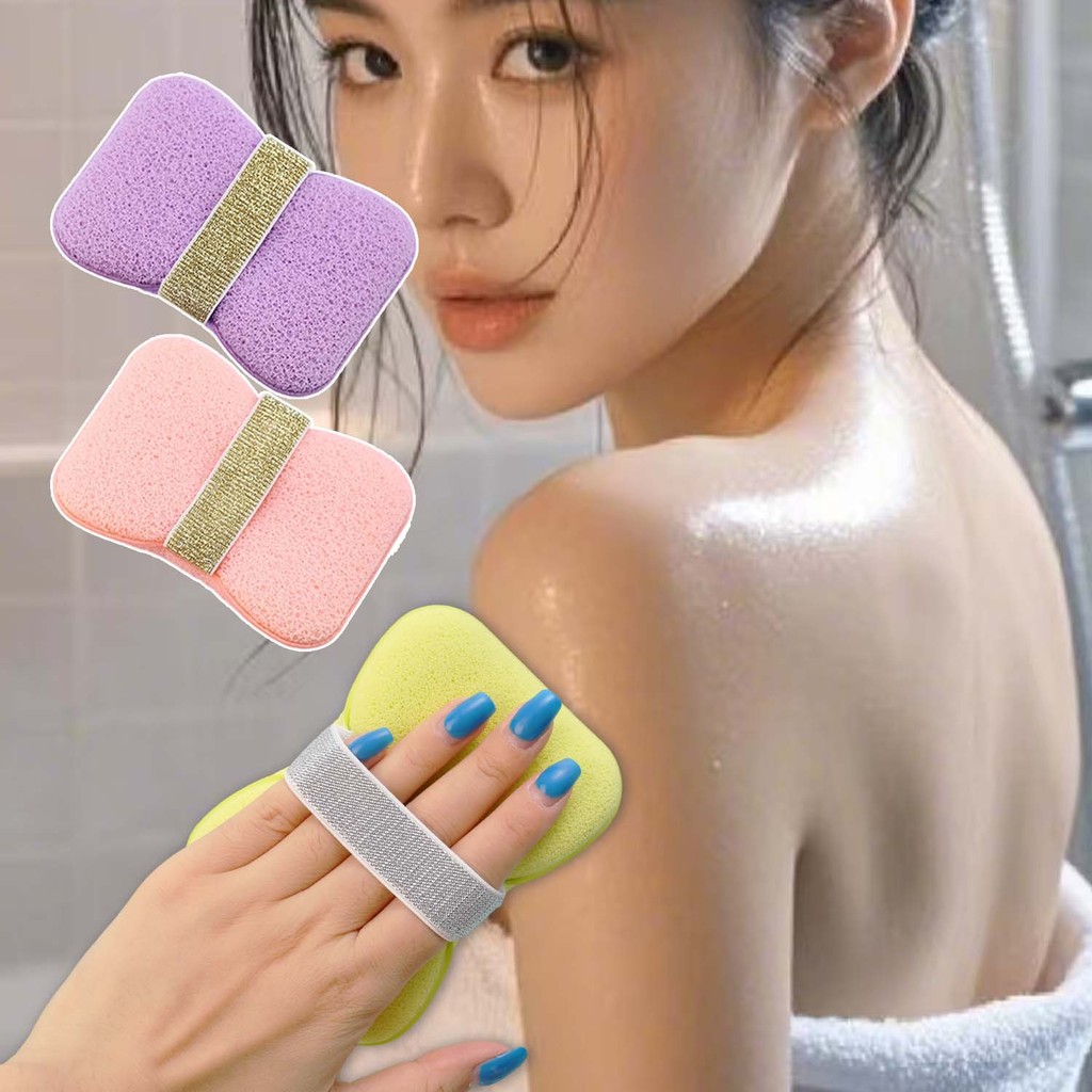 Lưới tạo bọt xà phòng bền bỉ - Dụng cụ tạo bong bóng tẩy tế bào chết tắm đa năng - Dụng cụ làm sạch lưới xốp dày