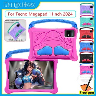 Ốp Lưng Tương Thích Cho Tecno Megapad 11 2024 afety Eva An Toàn Trẻ Em Chất Liệu Bọt EVA Vỏ Bảo Vệ Cầm Tay Chống Sốc Di Động